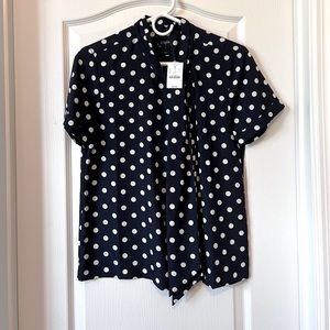 J.Crew Factory Bow Blouse